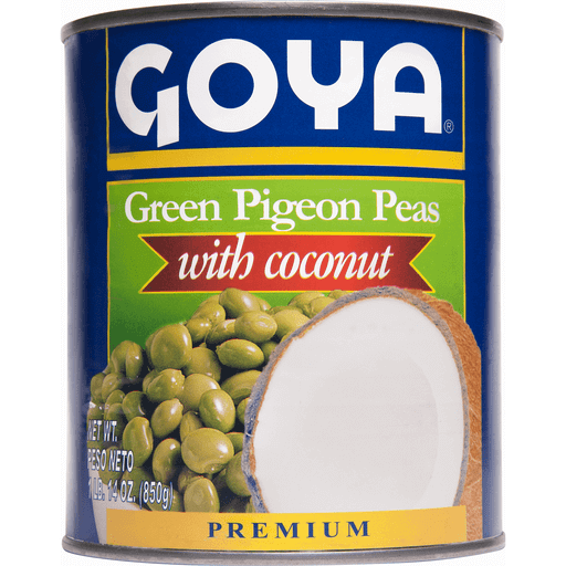 Green Pigeon Peas with Coconut - Goya - 425g