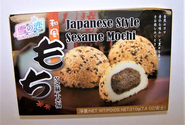 Japanese Style Sesame Mochi - Yuki & Love - 210g