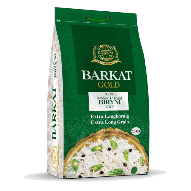 Basmati Steam Biryani Rice XXXL - Barkat - 10kg