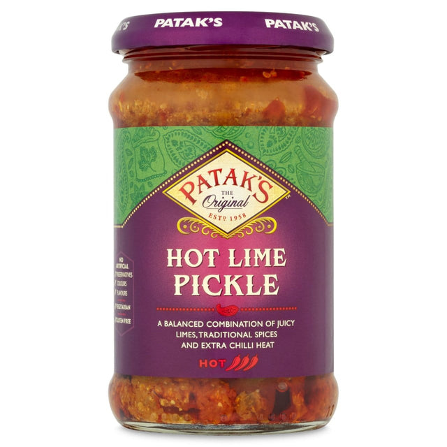Hot Lime Pickle - Patak's - 283g