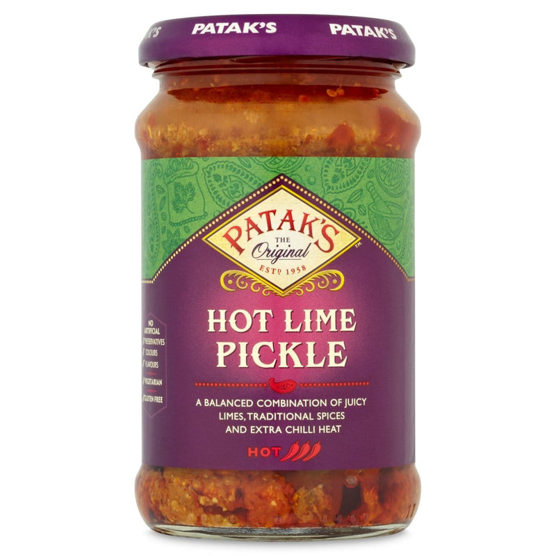 Hot Lime Pickle - Patak's - 283g
