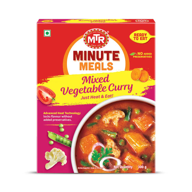 RTE Mixed Vegetable Curry - MTR - 300g