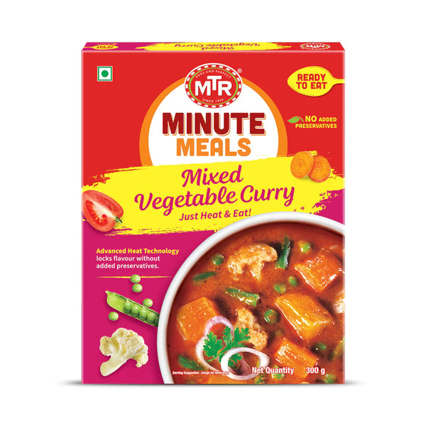 RTE Mixed Vegetable Curry - MTR - 300g