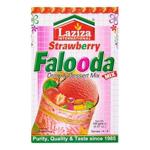 Strawberry Falooda Mix - Laziza - 195g