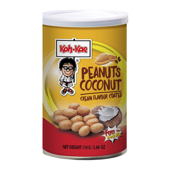 Peanuts Coconut Cream Flavour Coated - Koh-Kae - 110g