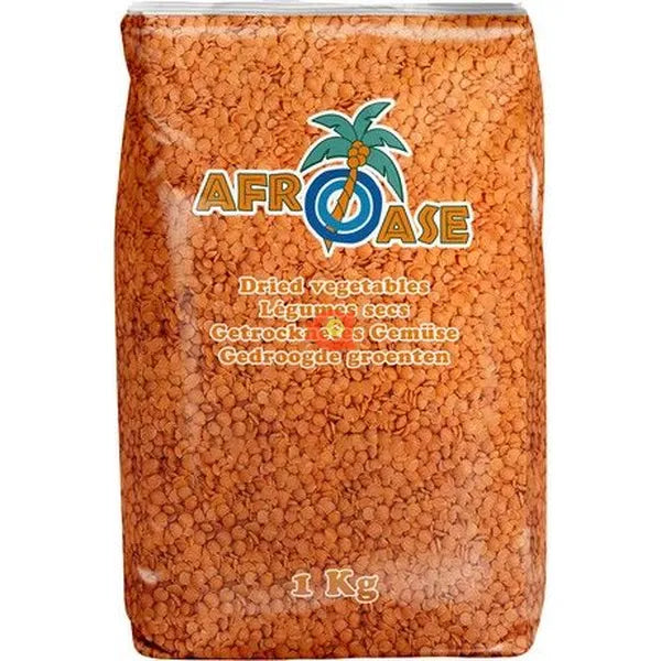 Red Split Lentils - Afroase - 1Kg