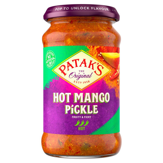Hot Mango Pickle - Patak's - 283g