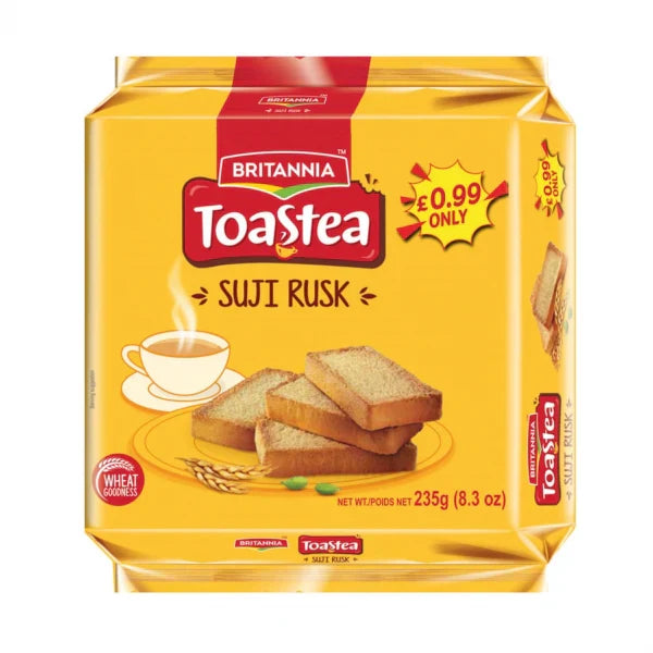 Suji Rusk Toastea - Britannia - 235g