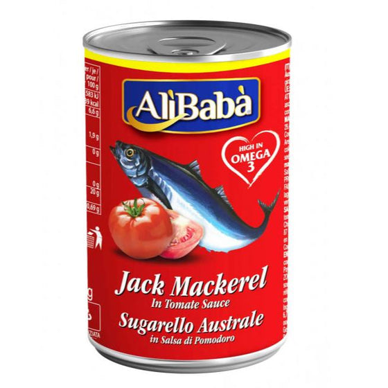 Jack Mackerel in Tomato Sauce - AliBaba - 425g