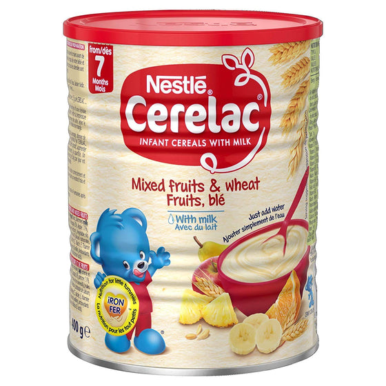 Mixed Fruits & Wheat Cerelac - Nestle - 400g