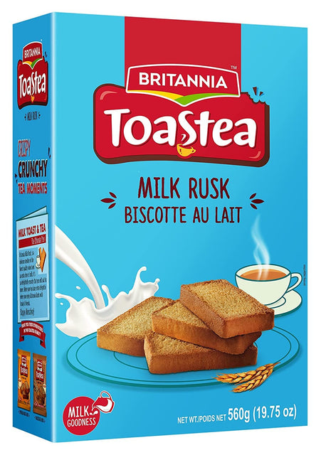 Milk Rusk Toastea - Britannia - 560g