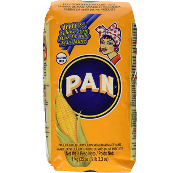 Yellow Corn Meal - PAN - 1kg