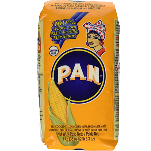 Yellow Corn Meal - PAN - 1kg