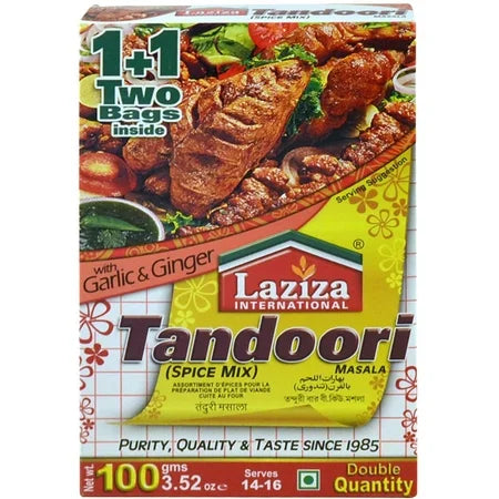 Tandoori Masala with Ginger & Garlic - Laziza - 100g