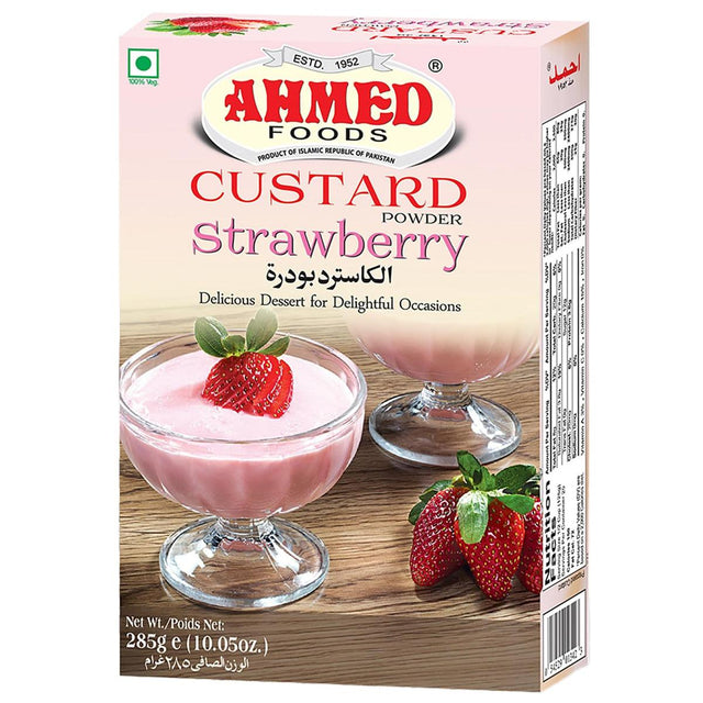 Strawberry Custard  Powder - Ahmed - 285g