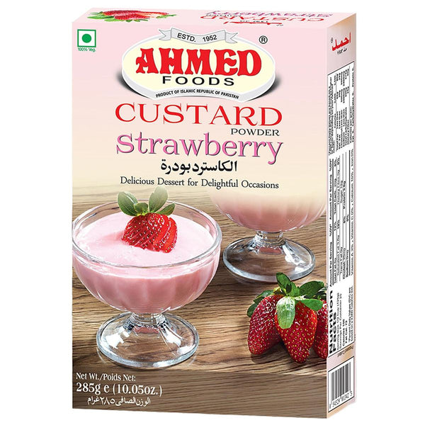 Strawberry Custard  Powder - Ahmed - 285g