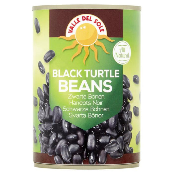 Black Turtle Beans - Valle Del Sole - 400g