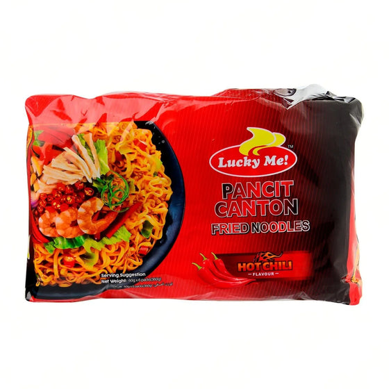 Hot Chili Pancit Canton Noodles - Lucky Me! - 60g