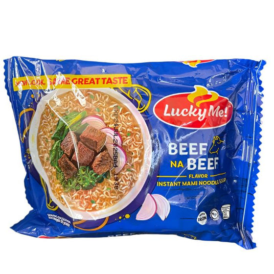 Beef Instant Noodle Soup - Lucky Me! - 55g