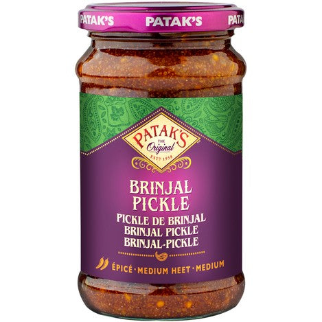 Brinjal Pickle - Patak's - 312g