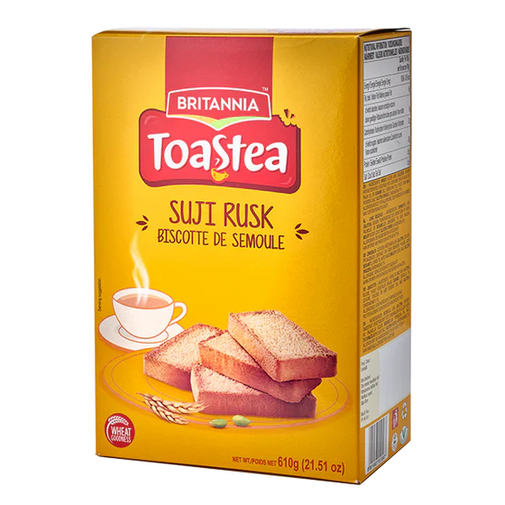 Suji Rusk Toastea - Britannia - 610g