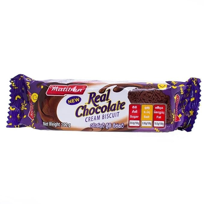 Chocolate Cream Biscuit - Maliban - 100g