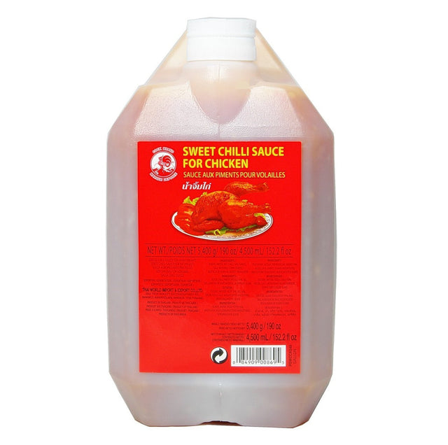 Sweet Chilli Sauce for Chicken - Cock Brand - 4.5L
