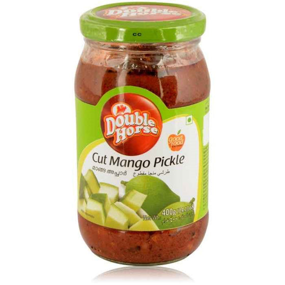 Cut Mango Pickle - Double Horse - 400g