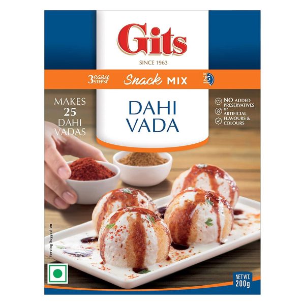 Dahi Vada Dry Mix - Gits - 200g