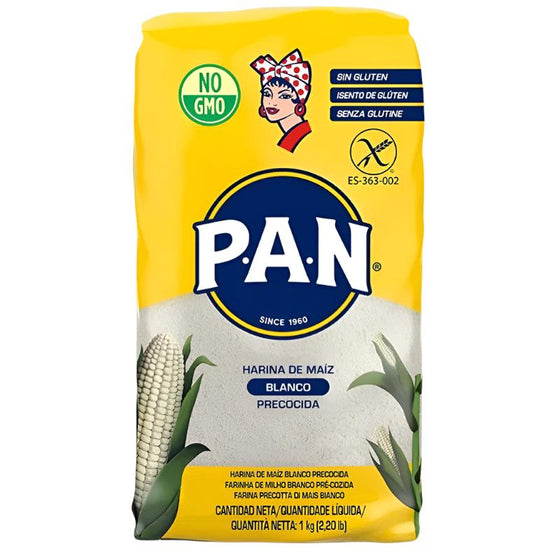 Harina De Maiz Blanco - PAN - 1kg