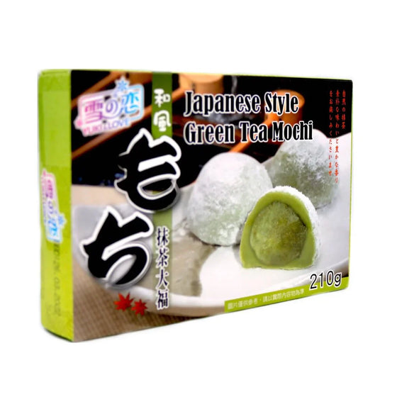 Japanese Style Green Tea Mochi - Yuki & Love - 210g