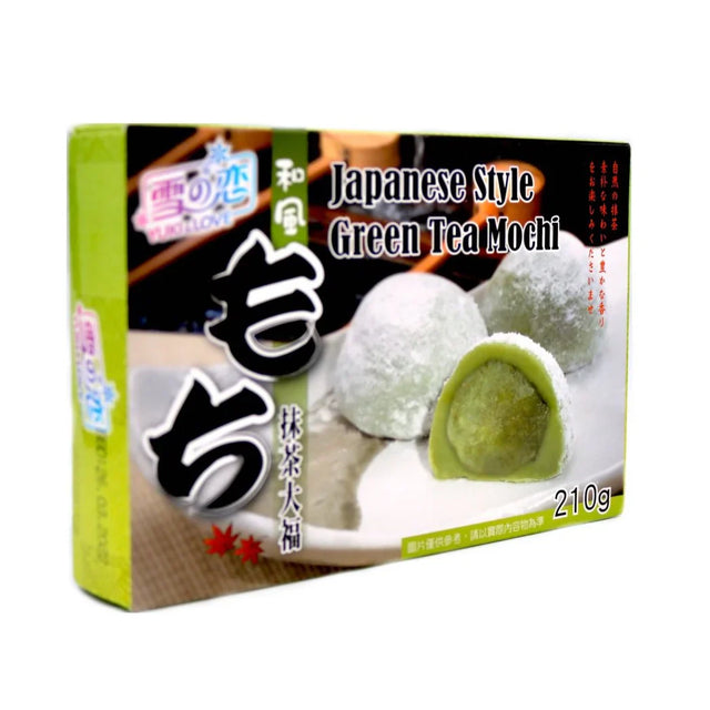 Japanese Style Green Tea Mochi - Yuki & Love - 210g