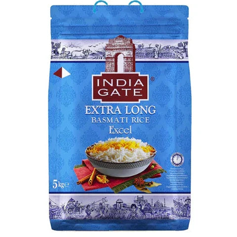 Extra Long Basmati Rice Excel - India Gate - 5kg