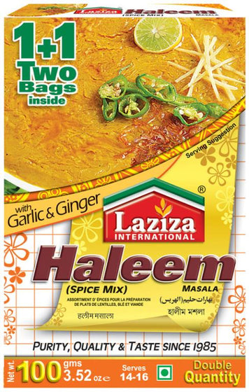 Haleem Masala with Ginger&Garlic - Laziza - 100g
