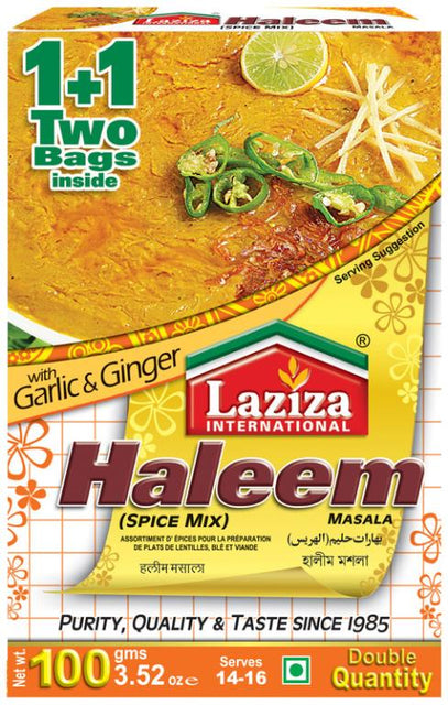 Haleem Masala with Ginger&Garlic - Laziza - 100g