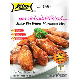 Spicy Big Wings Marinade Mix - Lobo - 50g