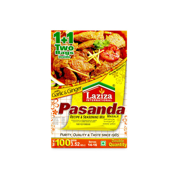 Biriyani Masala with Ginger & Garlic - Laziza - 100g