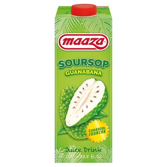 Soursop Guanabana Carton - Maaza - 1L