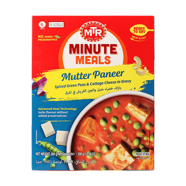 RTE Mutter Paneer - MTR - 300g