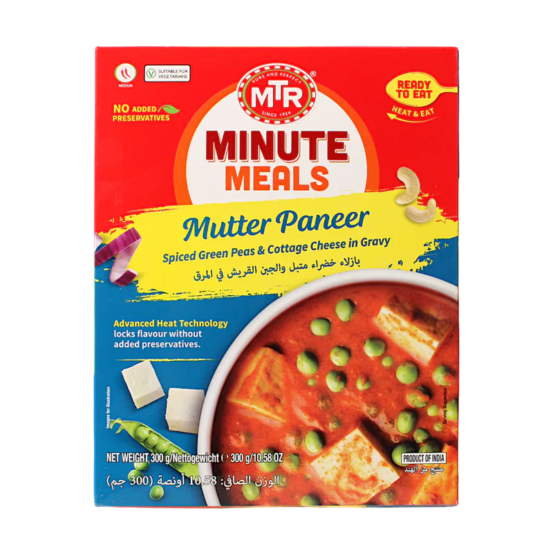 RTE Mutter Paneer - MTR - 300g