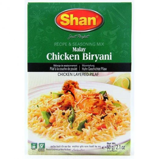 Malay Chicken Biryani - Shan - 60g