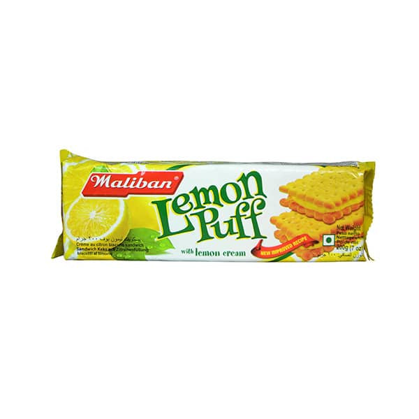 Lemon Puff - Maliban - 200g