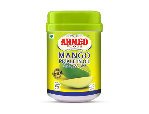 Mango Pickle in Oil - Ahmed - 400g