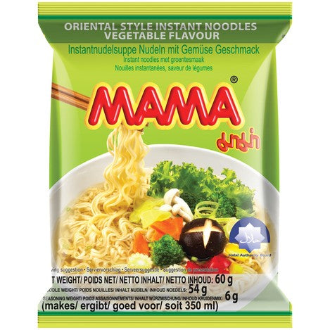 Oriental Style Instant Noodles Vegetable Flavour - MAMA - 60g