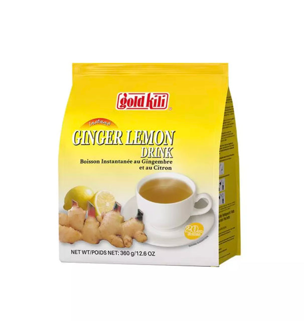 Instant Ginger Lemon Drink - Gold Kili - 360g