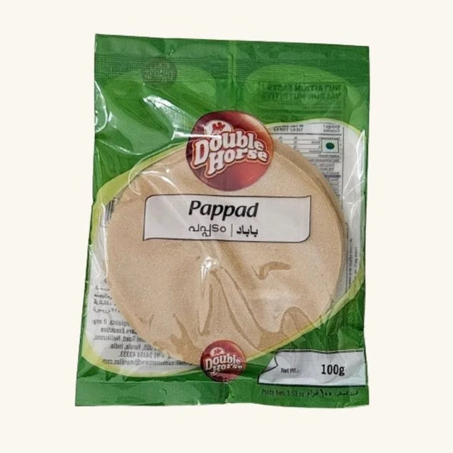 Pappad - Double Horse - 100g