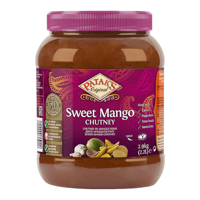 Sweet Mango Chutney - Patak's - 2.9kg