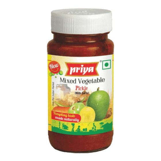 Mixed Vegetable Pickle in Oil - Priya - 300g
