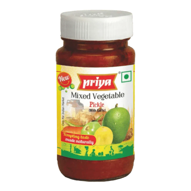 Mixed Vegetable Pickle in Oil - Priya - 300g