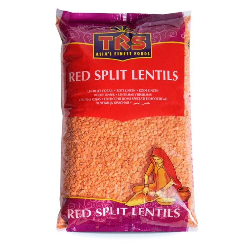 Red Split Lentils - TRS - 1kg